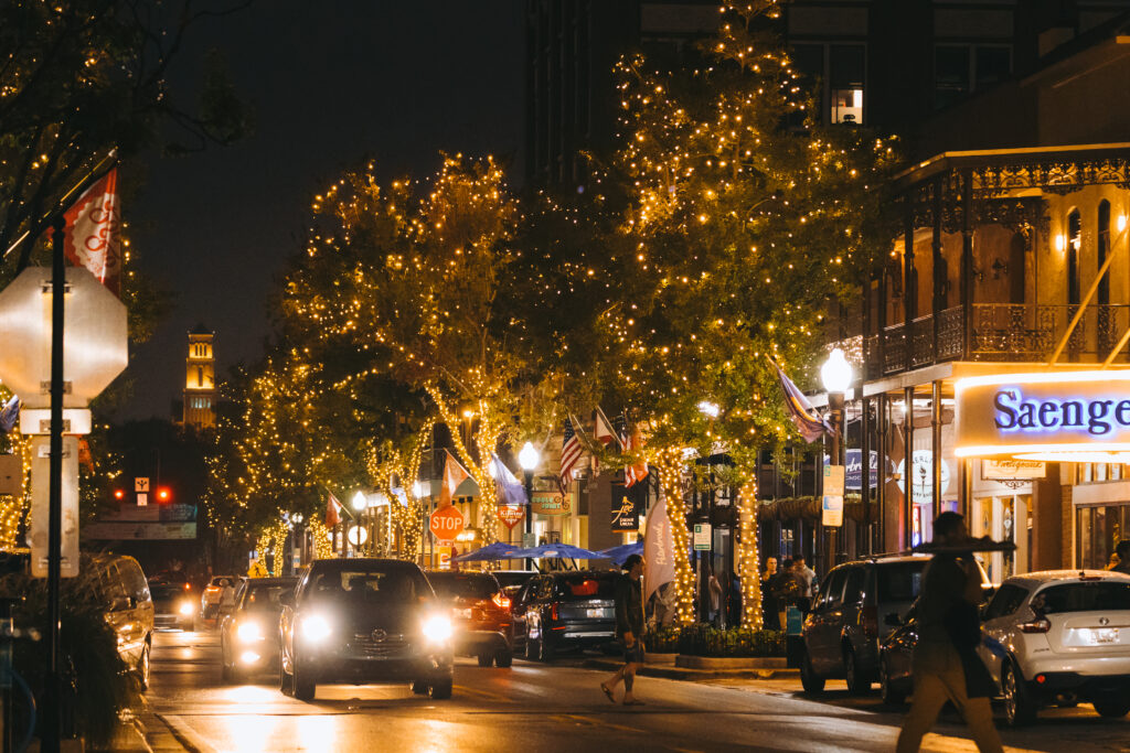 Downtown Pensacola Holiday Lights